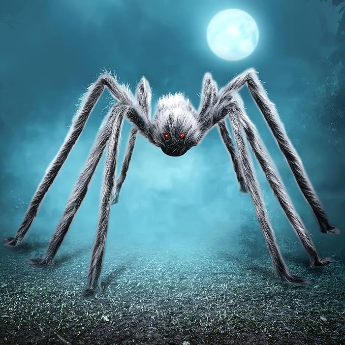 Halloween Outdoor Decorations Giant Spider